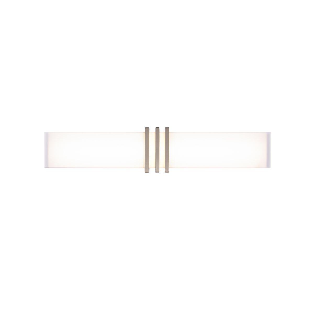 Minibar 28 in. LED Bath Bar 3000K Brushed Nickel finish - Bees Lighting