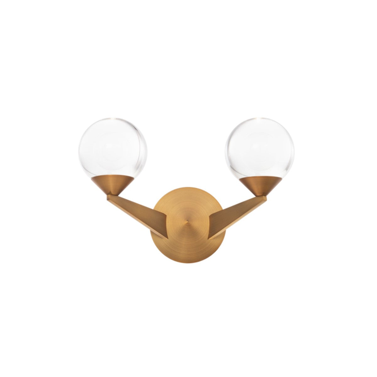 Double Bubble 14 in. LED Armed sconce - Bees Lighting