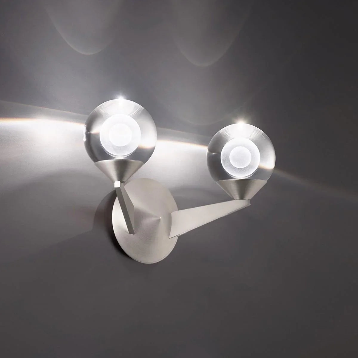 Double Bubble 14 in. LED Armed sconce - Bees Lighting