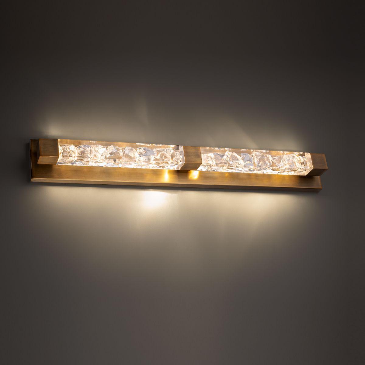 Terra 34 in. LED Bath Bar Brass finish - Bees Lighting