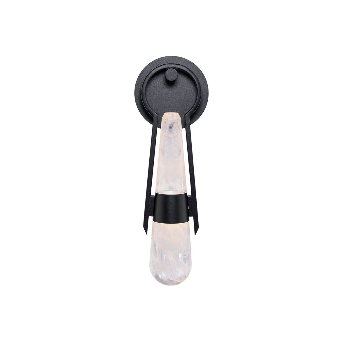 Ezra 18" LED Wall Sconce, Black Finish - Bees Lighting