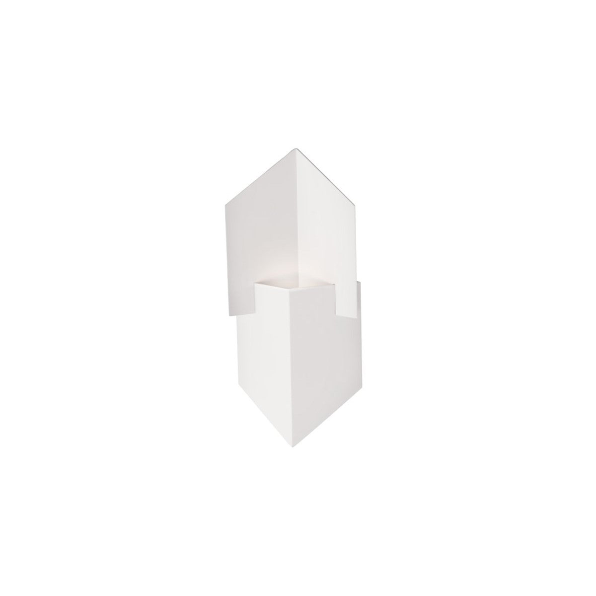 Cupid 14 In. LED Outdoor Wall Sconce White Finish - Bees Lighting