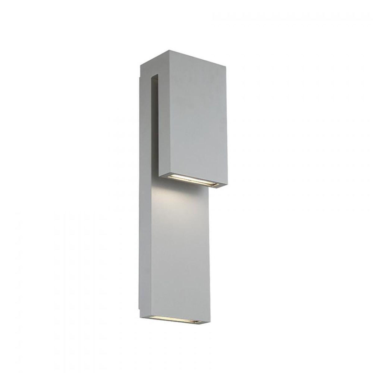 Double Down 18 in. LED Flush Mount Sconce