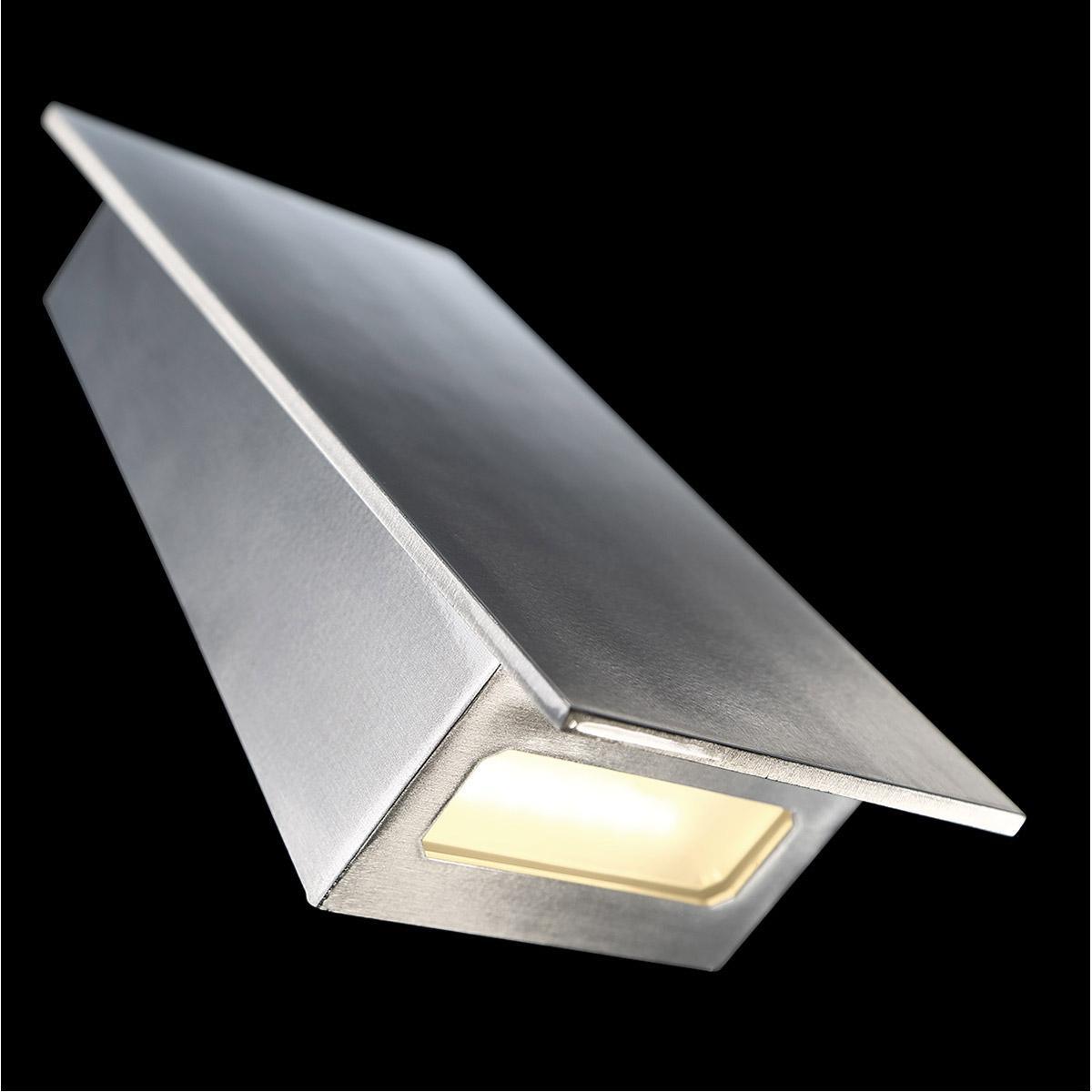 Slant 11 In LED Outdoor Wall Sconce
