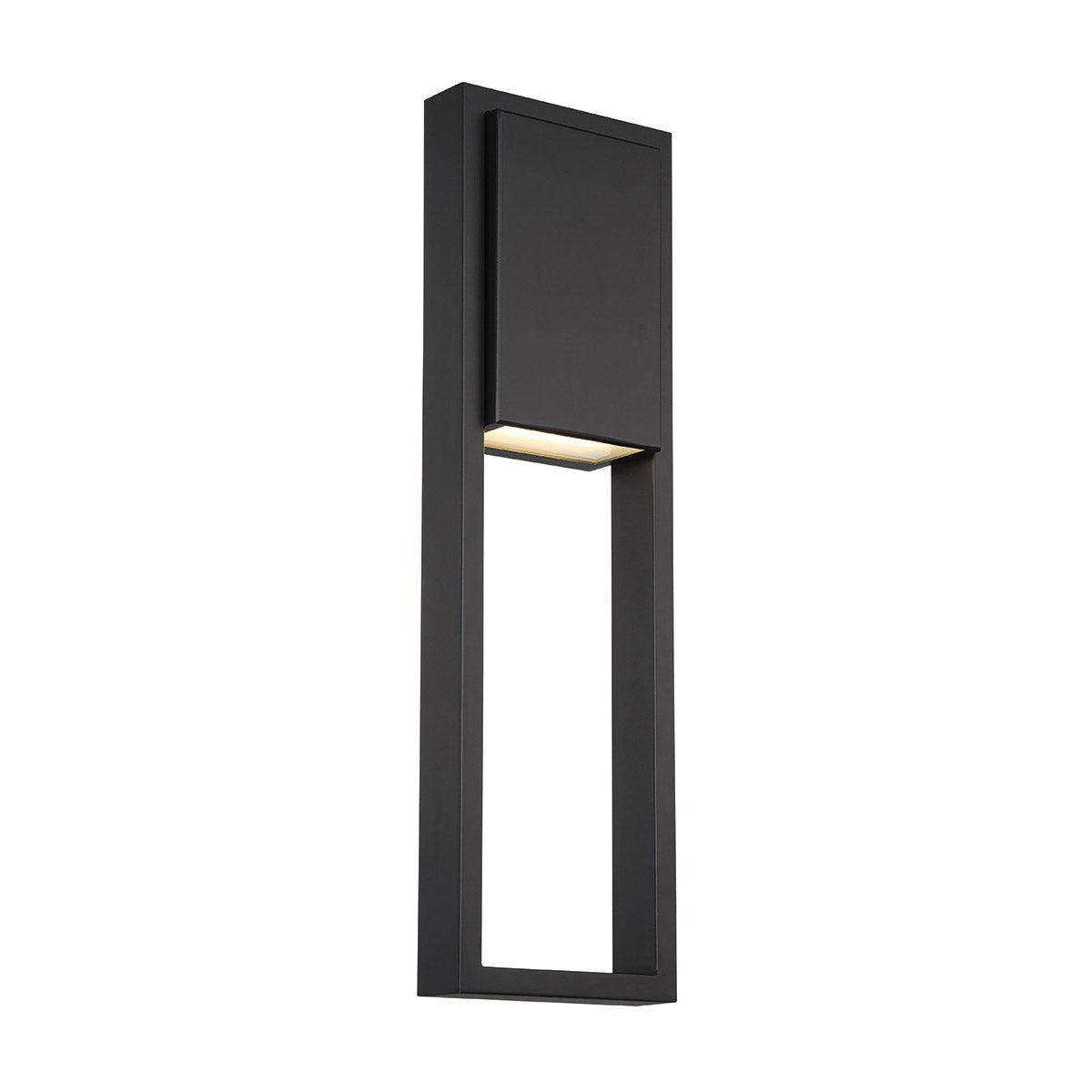 Archetype 24 In LED Outdoor Wall Sconce 571 Lumens 3000K Black - Bees Lighting
