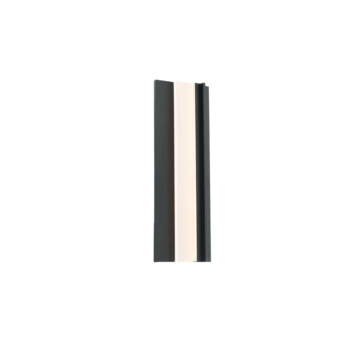 Enigma 27 In. LED Outdoor Wall Sconce Black Finish