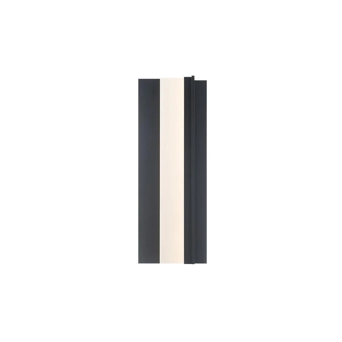 Enigma LED Outdoor Wall Sconce Black Finish - Bees Lighting