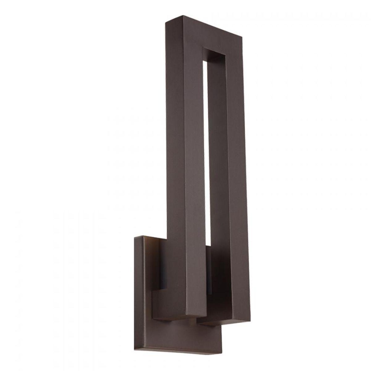 Forq 24 in. LED Armed Sconce Black finish - Bees Lighting