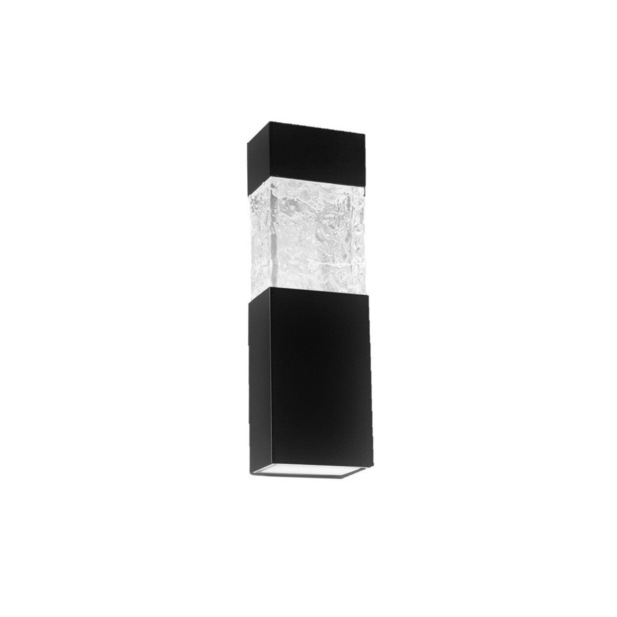 Monarch LED Outdoor Wall Sconce Black Finish - Bees Lighting