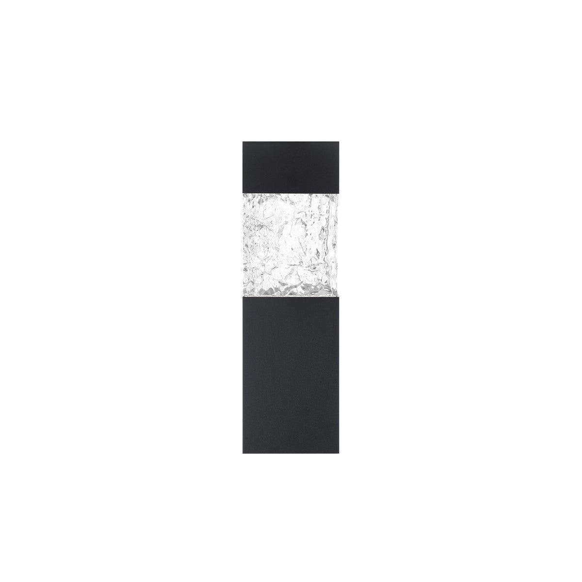 Monarch 18 In. LED Outdoor Wall Sconce Black Finish - Bees Lighting