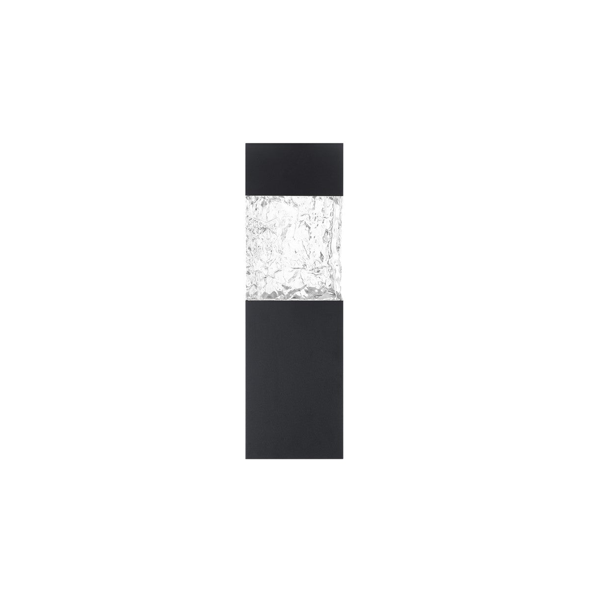 Monarch 18" LED Outdoor Wall Sconce, Black Finish - Bees Lighting