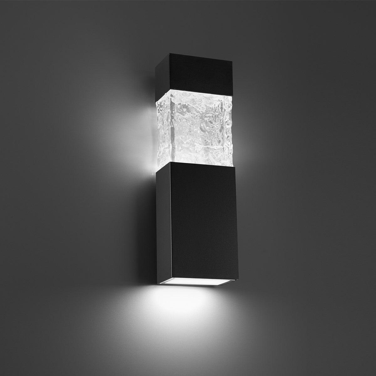 Monarch 18 In. LED Outdoor Wall Sconce Black Finish - Bees Lighting