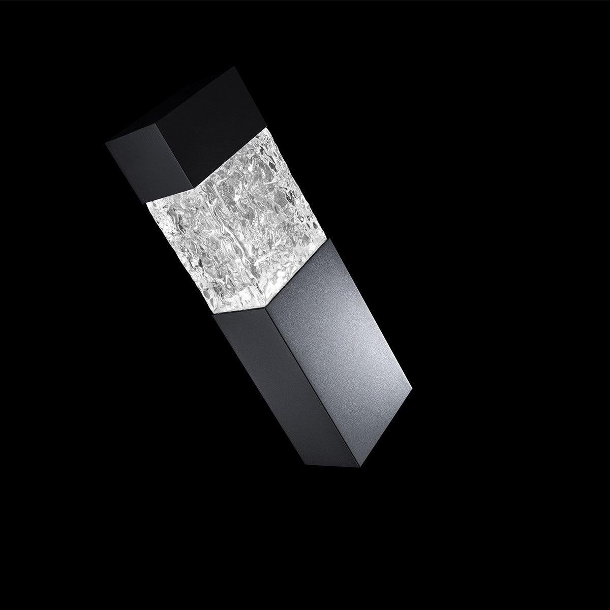 Monarch 18 In. LED Outdoor Wall Sconce Black Finish - Bees Lighting