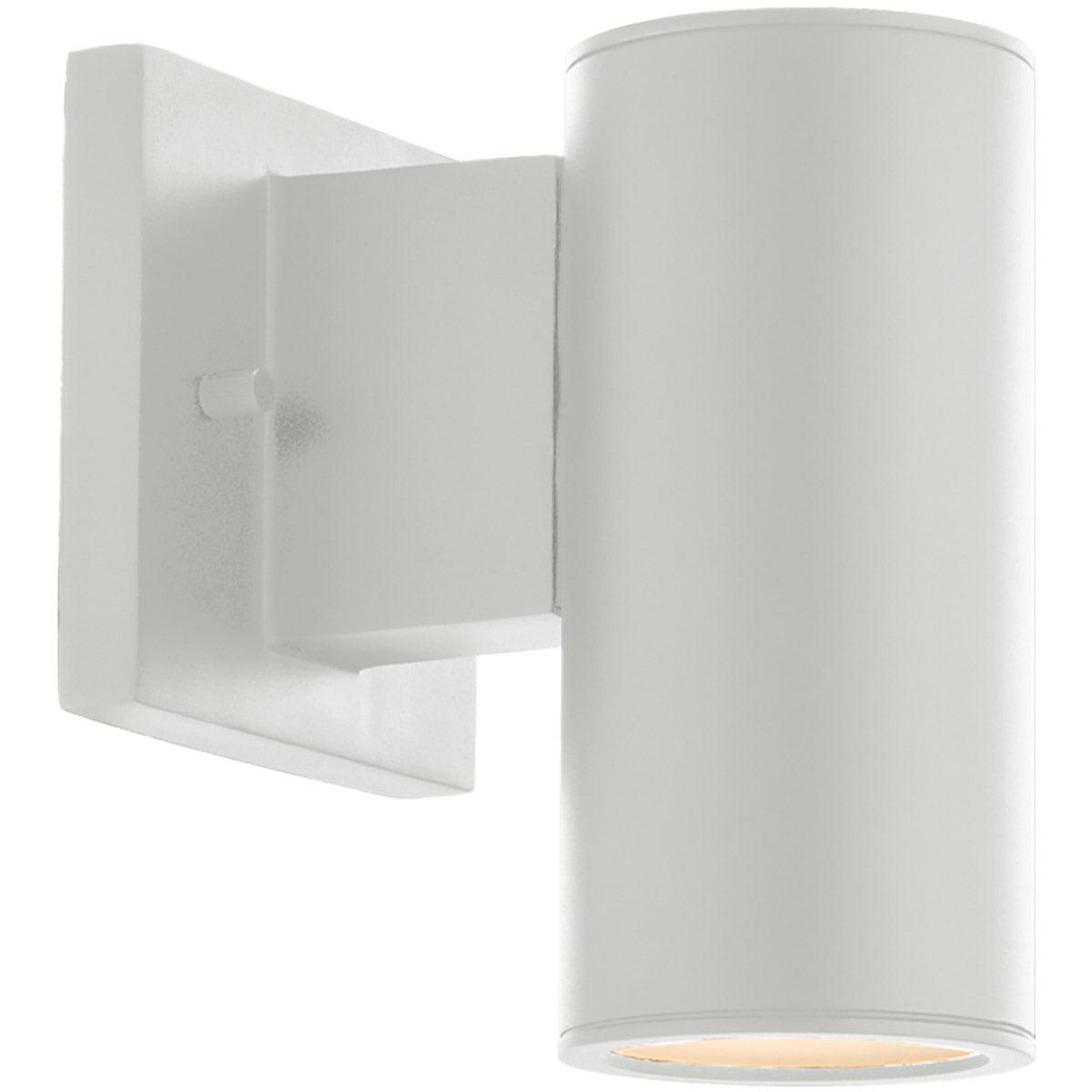 7 In. 1 Light Outdoor Cylinder LED Wall Sconce - Bees Lighting