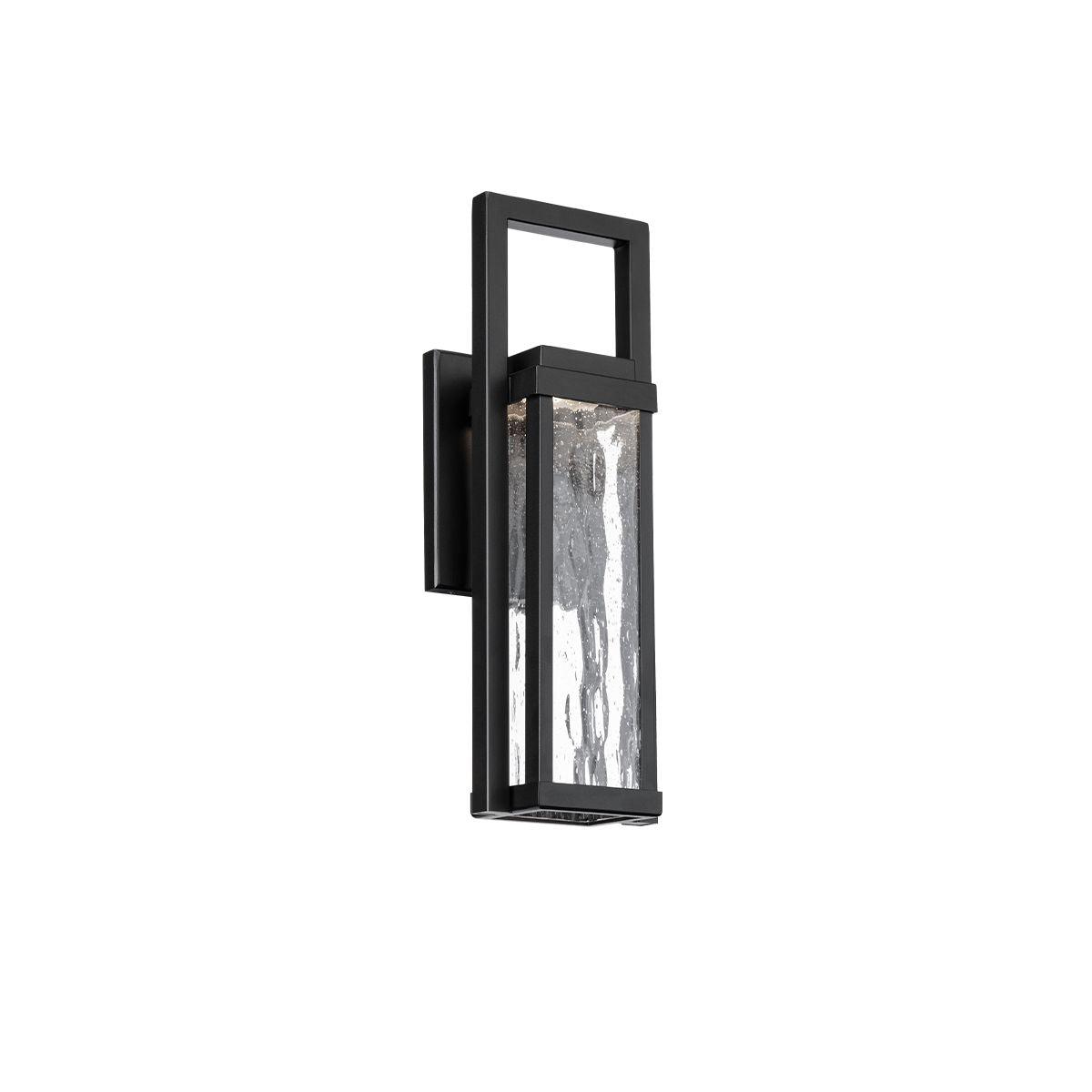 Revere 15 In. LED Outdoor Wall Sconce Black Finish - Bees Lighting
