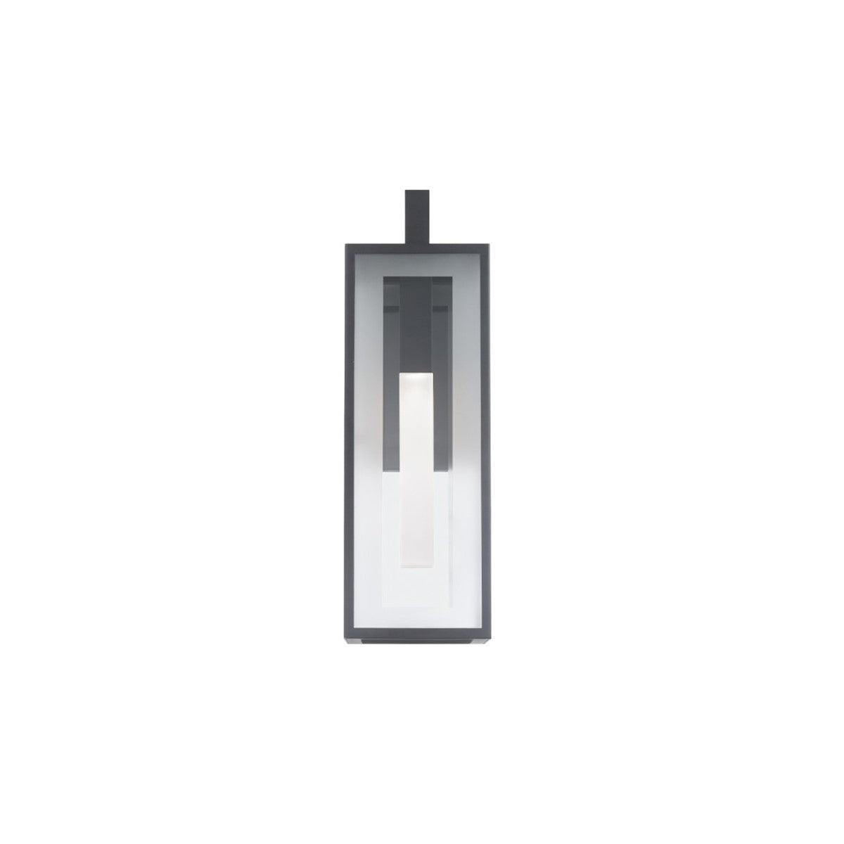 Cambridge 18 In. LED Outdoor Wall Light Black Finish