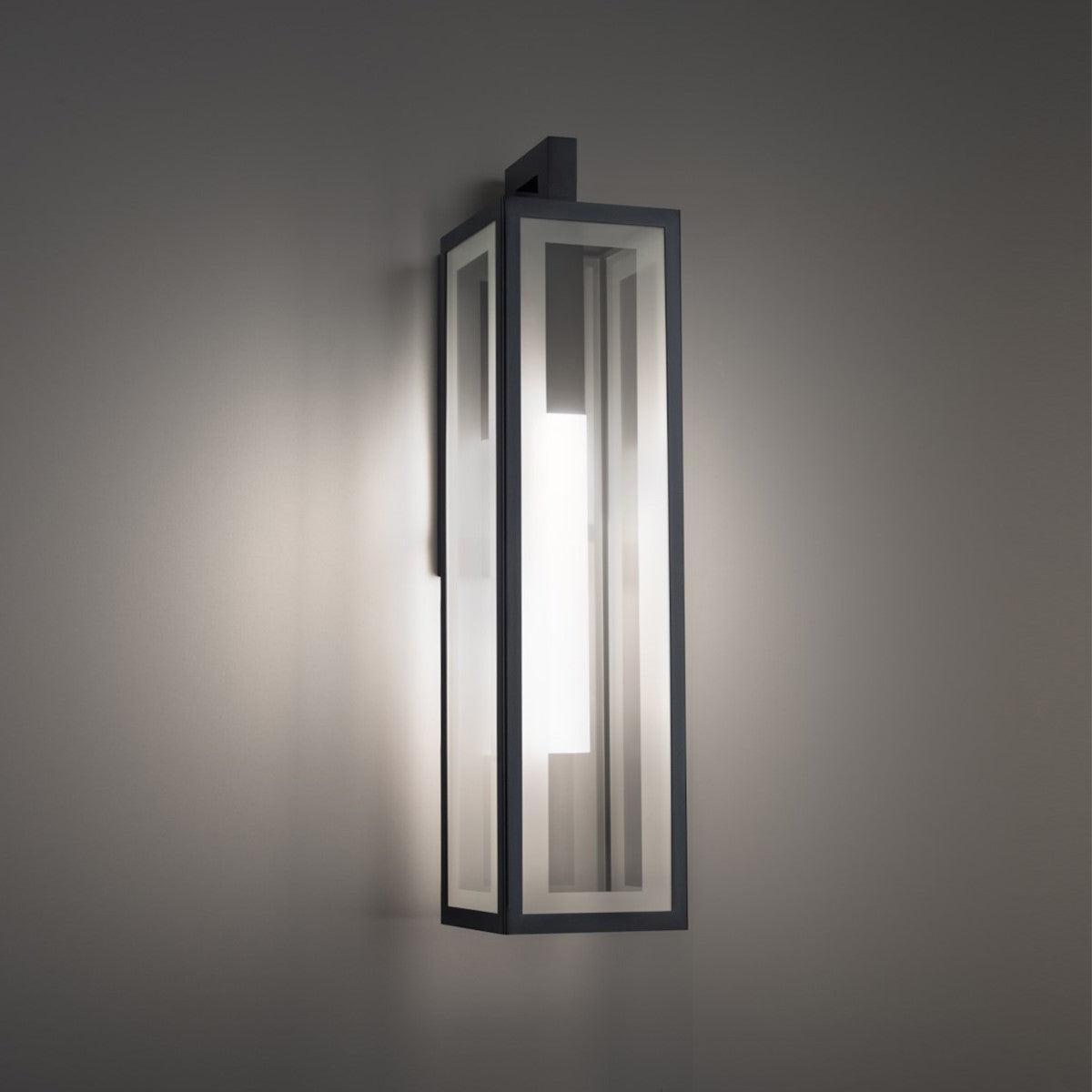 Cambridge 25 In. LED Outdoor Wall Light Black Finish - Bees Lighting