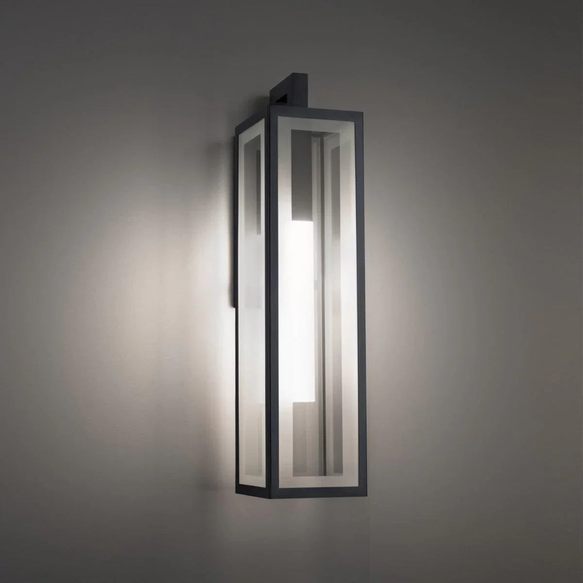 Cambridge LED Outdoor Wall Light Black Finish - Bees Lighting