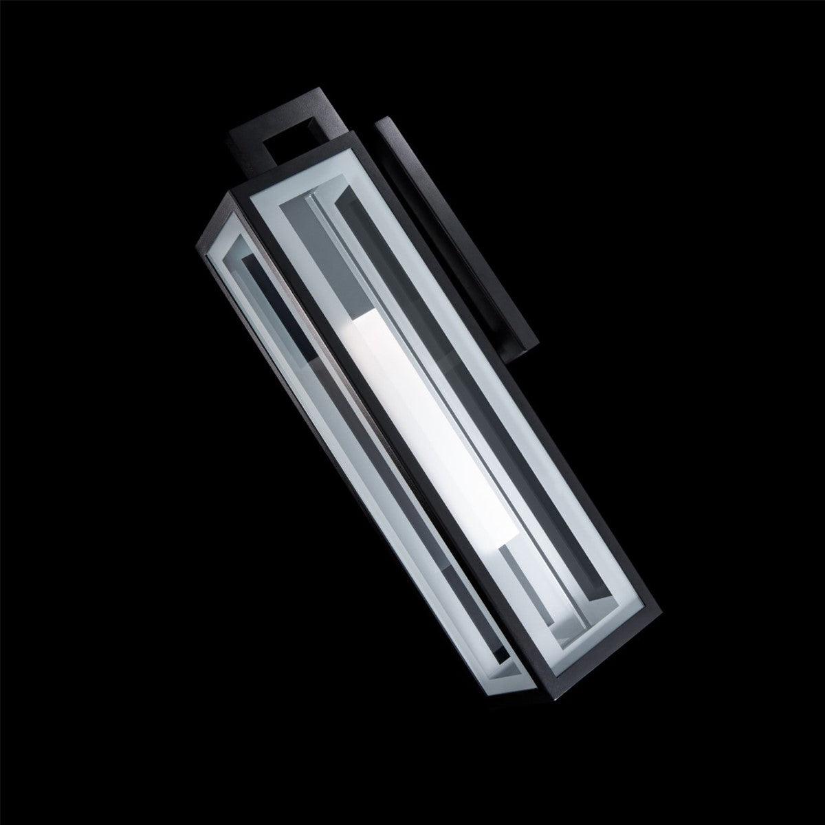 Cambridge 25 In. LED Outdoor Wall Light Black Finish - Bees Lighting