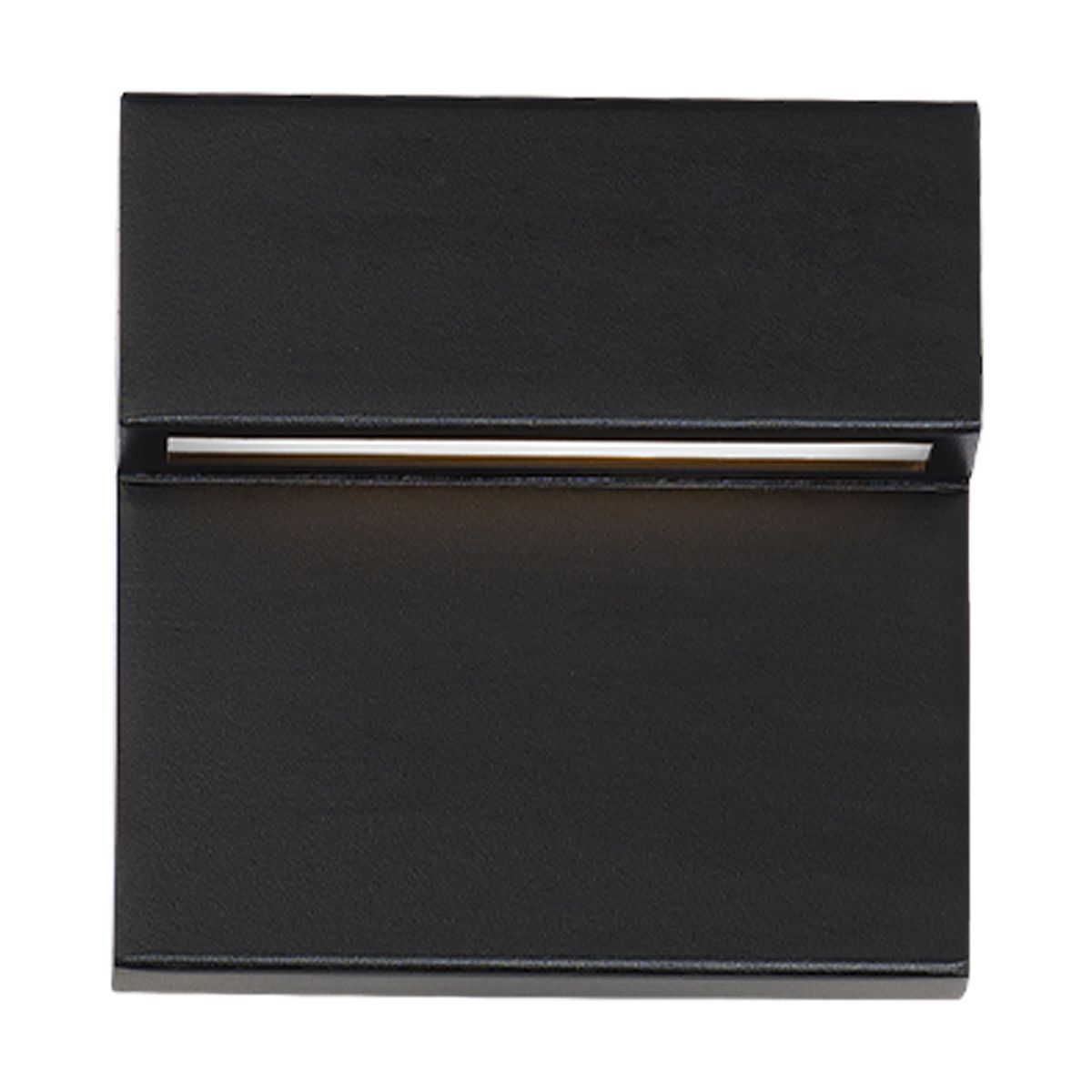 Balance 6 in. LED Outdoor Wall Sconce CCT Selectable Black Finish - Bees Lighting