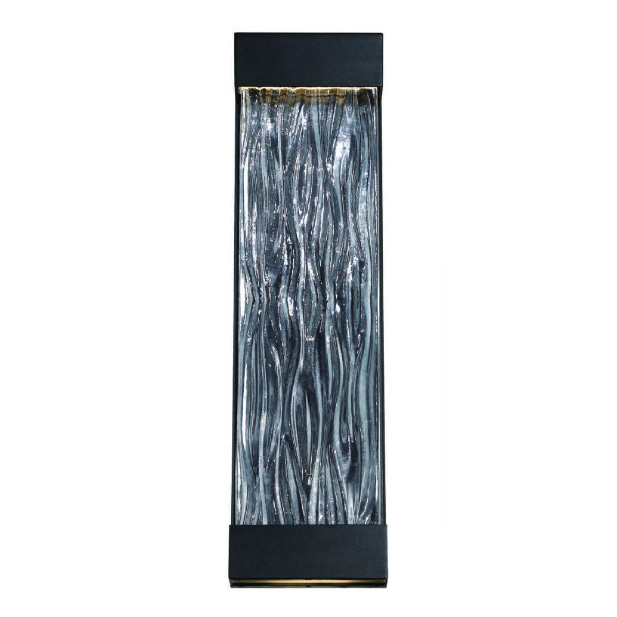 Fathom 16 In. LED Outdoor Wall Sconce Black Finish