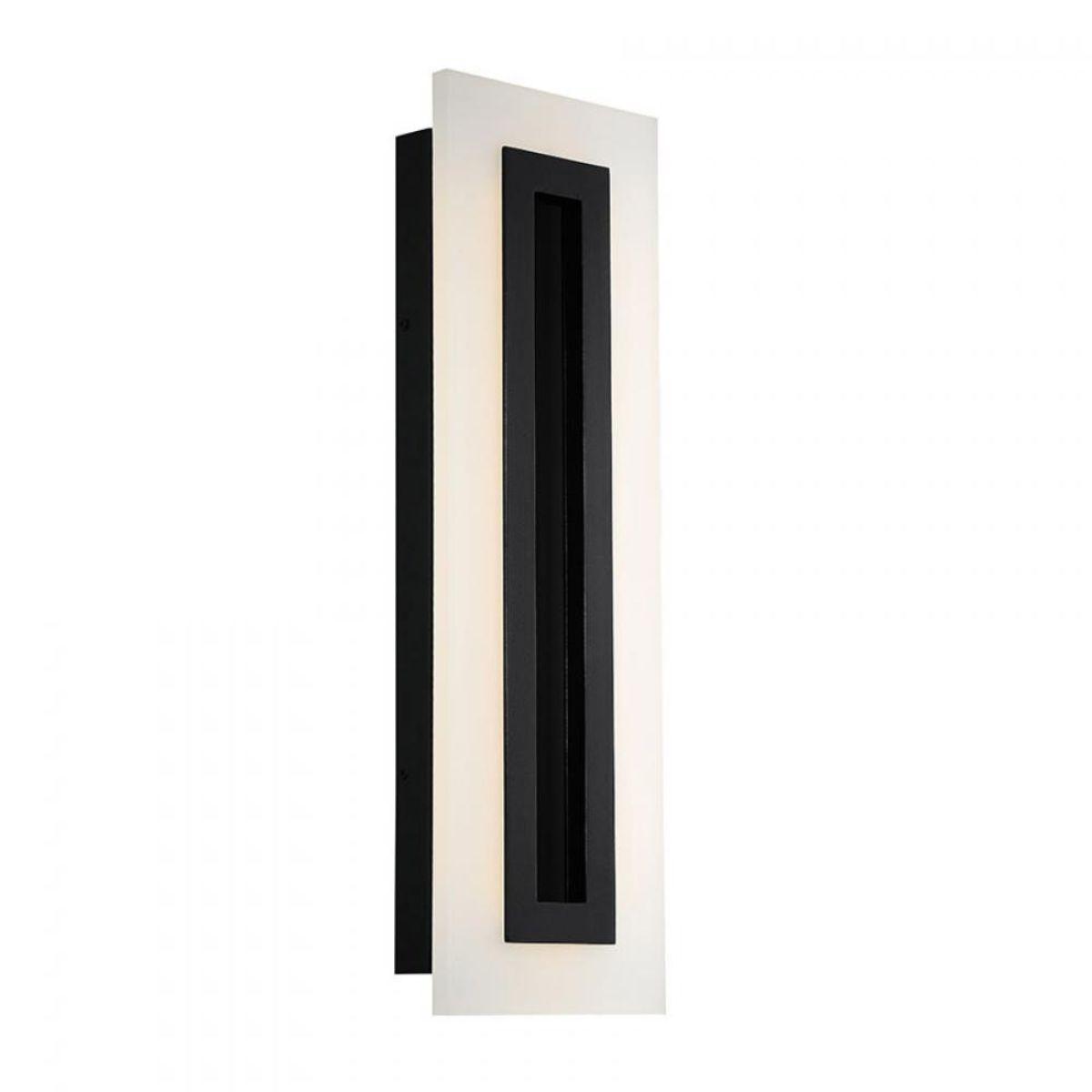 Shadow LED Outdoor Wall Sconce 722 lumens Black Finish - Bees Lighting