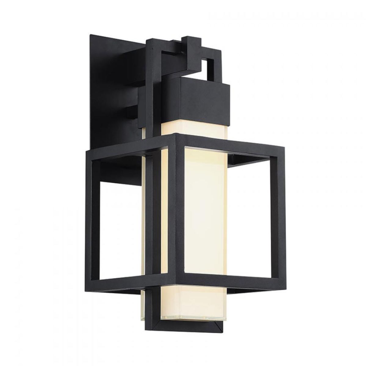 Logic 16 In. LED Outdoor Wall Sconce Black Finish