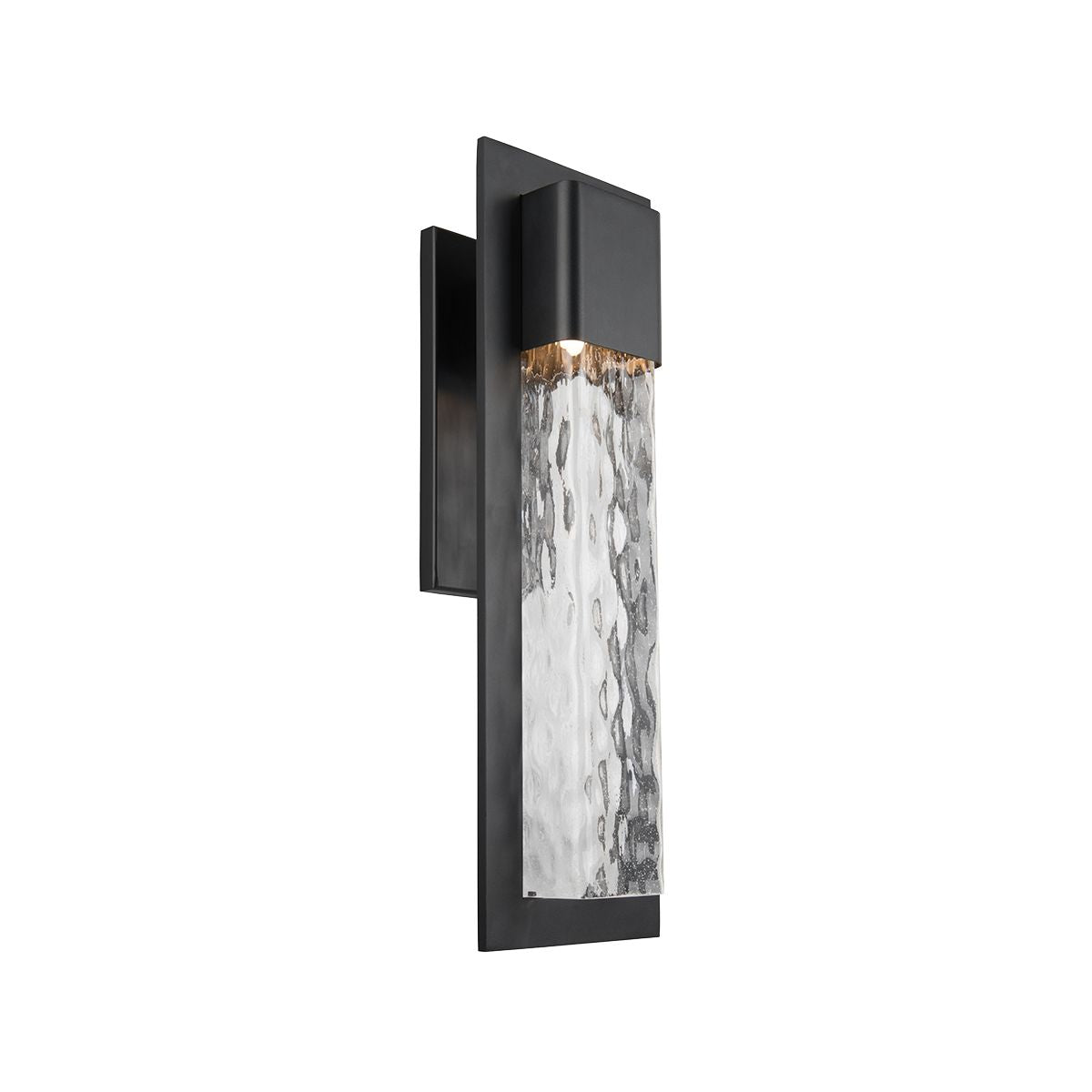 Mist 25 In. LED Outdoor Wall Light Dark Sky Friendly Black Finish - Bees Lighting