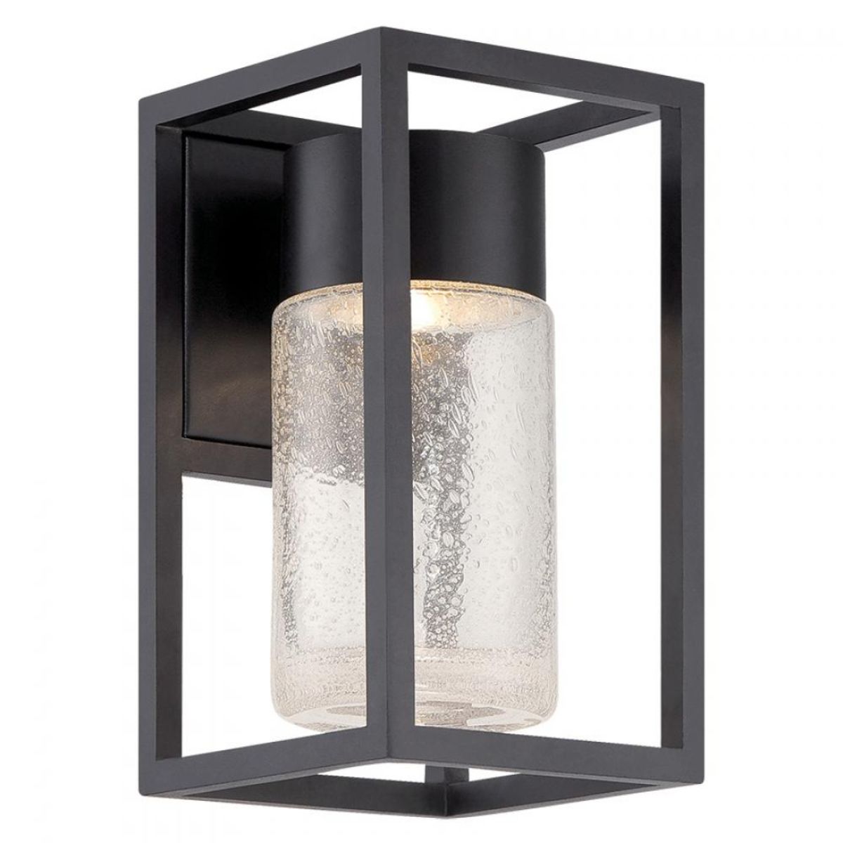 Structure LED Outdoor Wall Sconce Black Finish - Bees Lighting