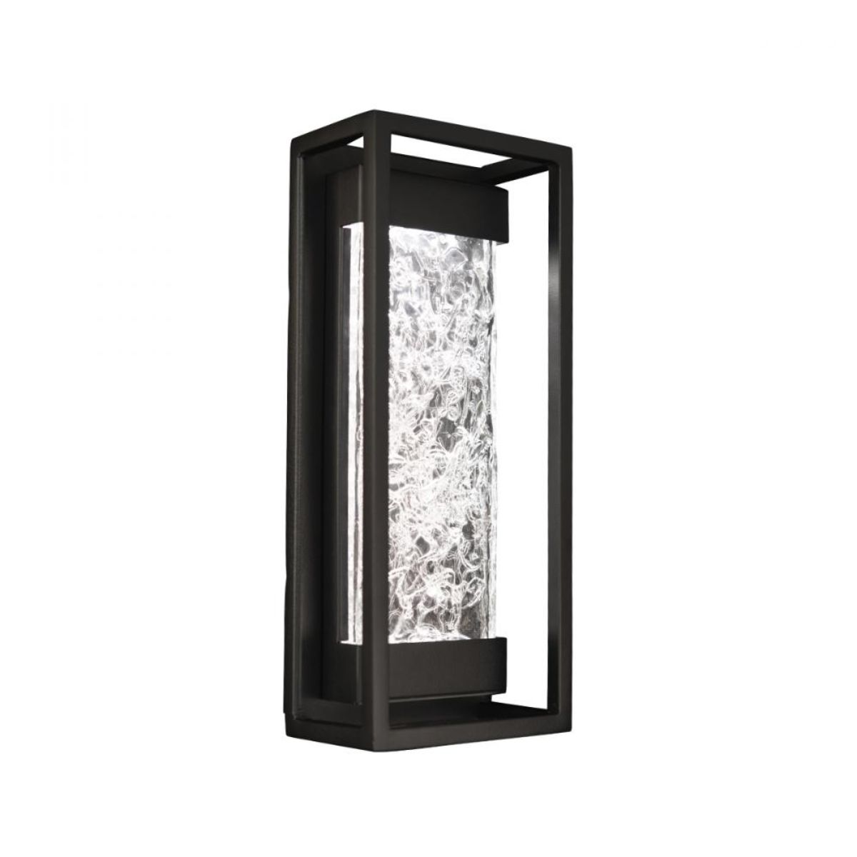 Elyse 17 In. LED Outdoor Wall Sconce Black Finish