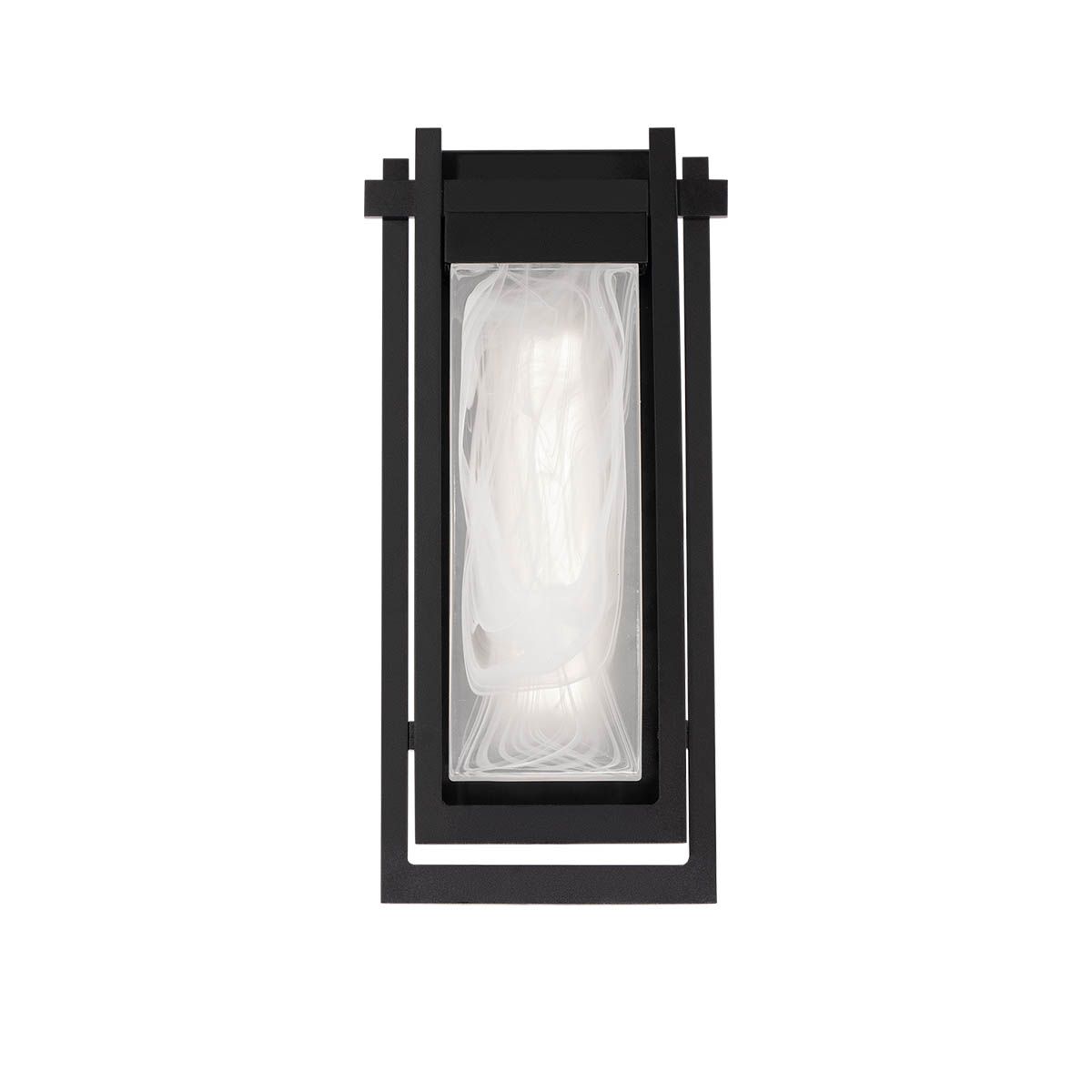 Haze 22" LED Outdoor Wall Sconce, Black Finish - Bees Lighting