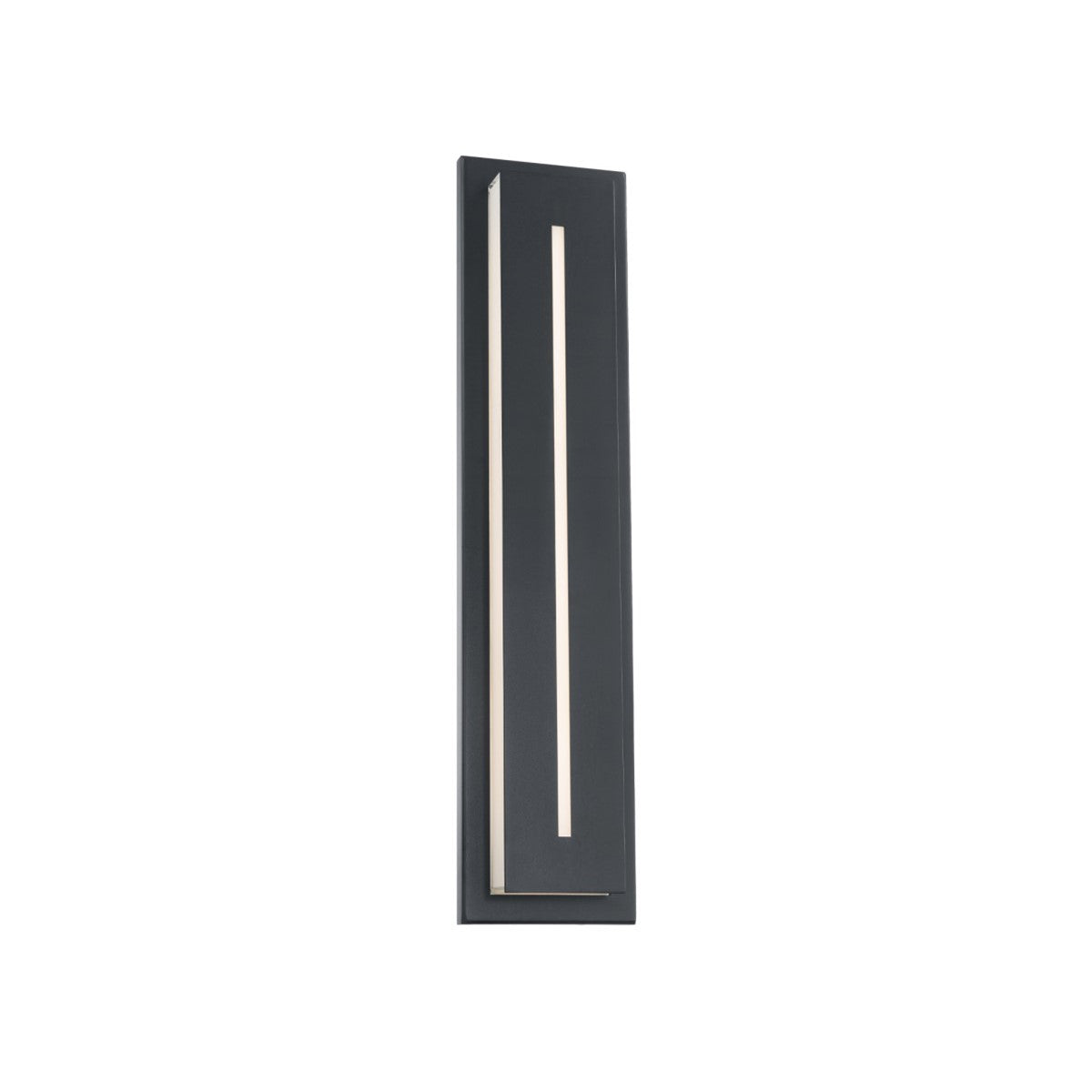 Midnight 26 In. LED Outdoor Wall Sconce 3000K Black Finish