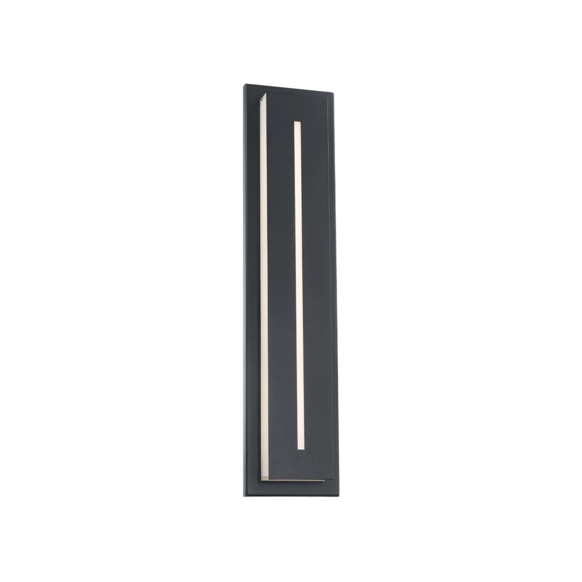 Midnight 26 In. LED Outdoor Wall Sconce 4000K Black Finish