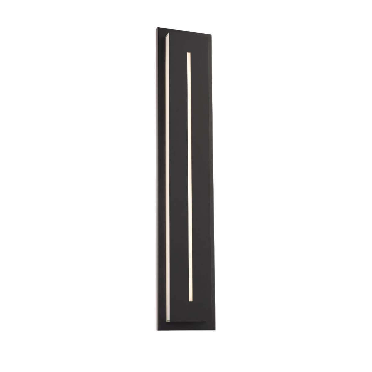 Midnight 36 In. LED Outdoor Wall Sconce 3000K Black Finish