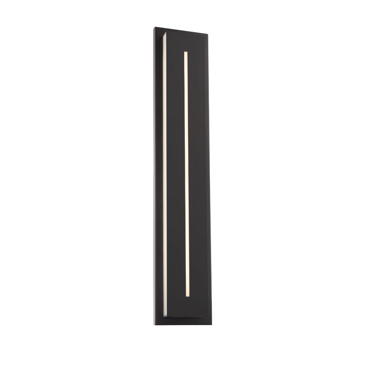 Midnight 36 In. LED Outdoor Wall Sconce 3000K Black Finish - Bees Lighting
