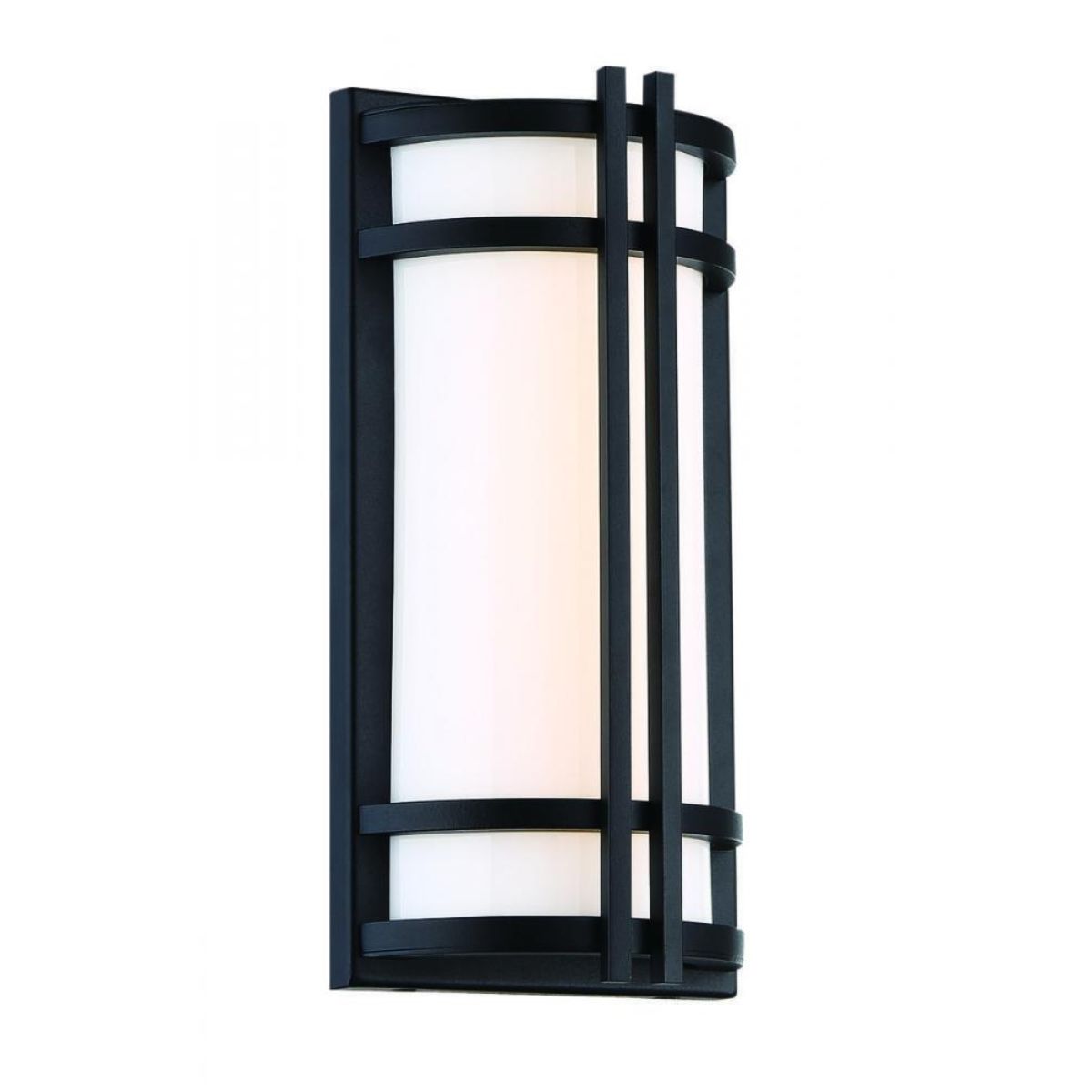 Skyscraper 27 In. LED Outdoor Wall Sconce 880 lumens Black Finish - Bees Lighting