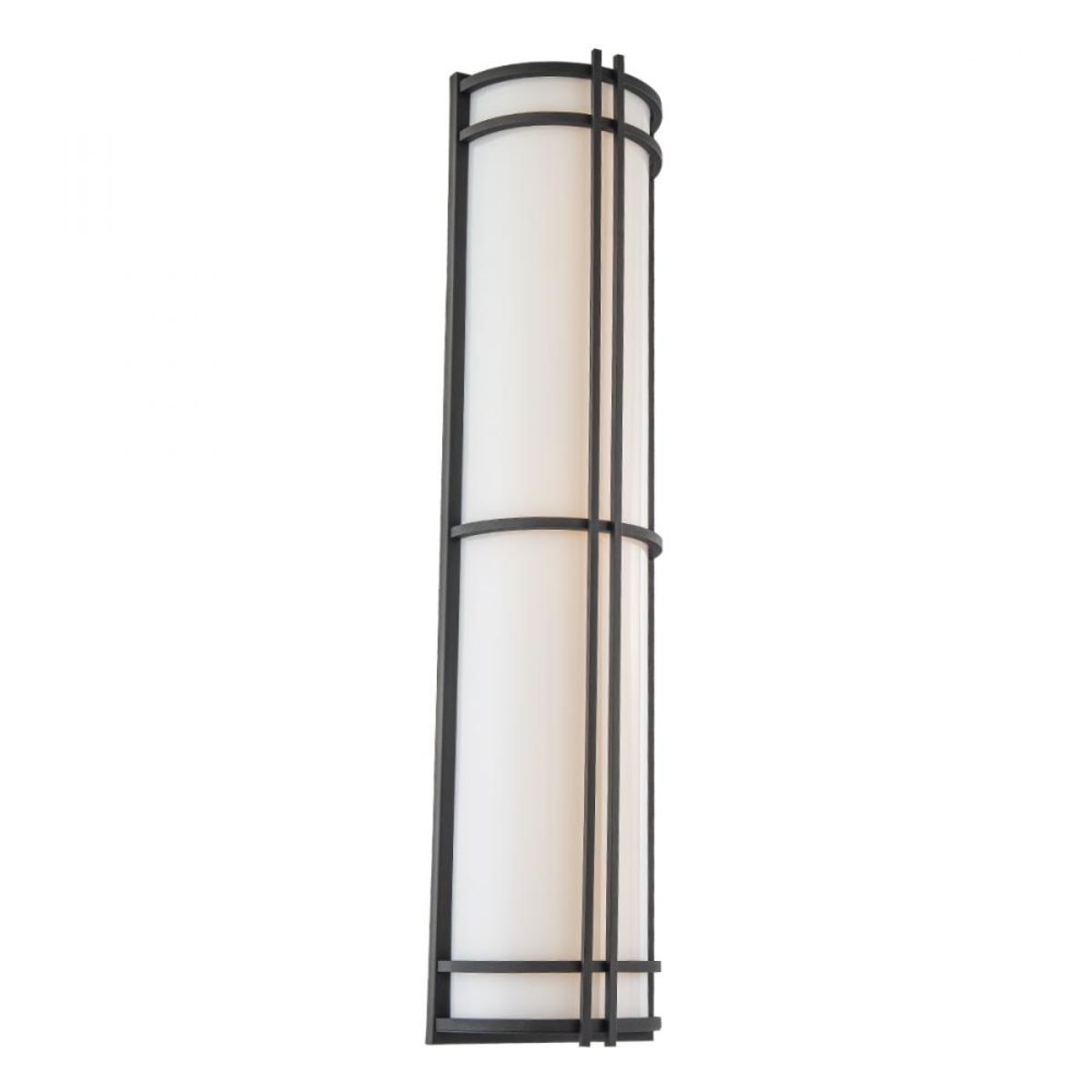 Skyscraper 37 In. LED Outdoor Wall Sconce 1977 lumens Black Finish - Bees Lighting
