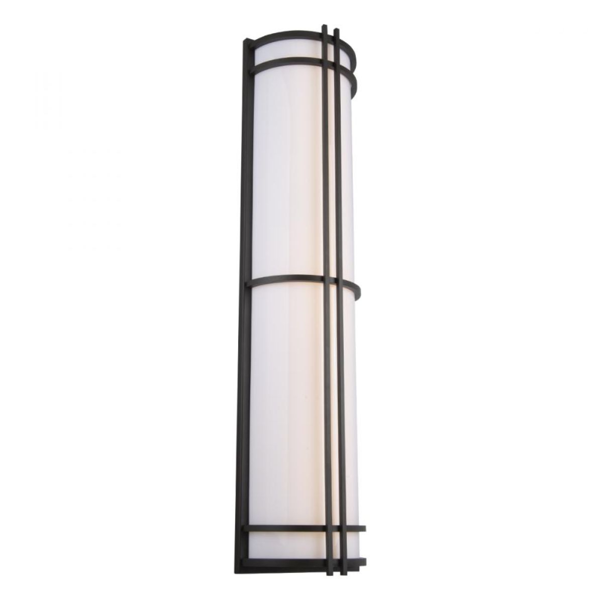 Skyscraper 37 In. LED Outdoor Wall Sconce 1977 lumens Bronze Finish - Bees Lighting