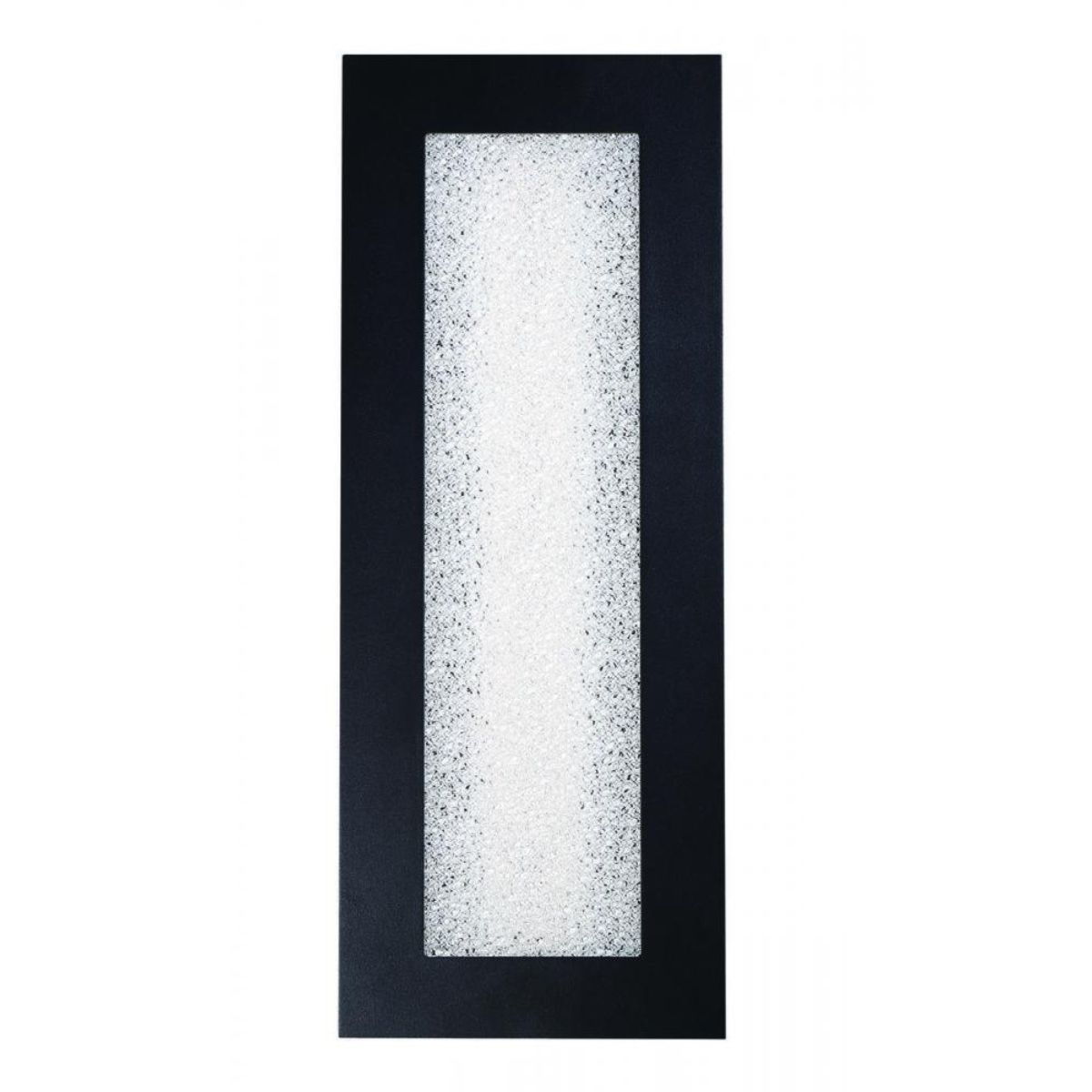 Frost 18 In. LED Outdoor Wall Sconce Black Finish