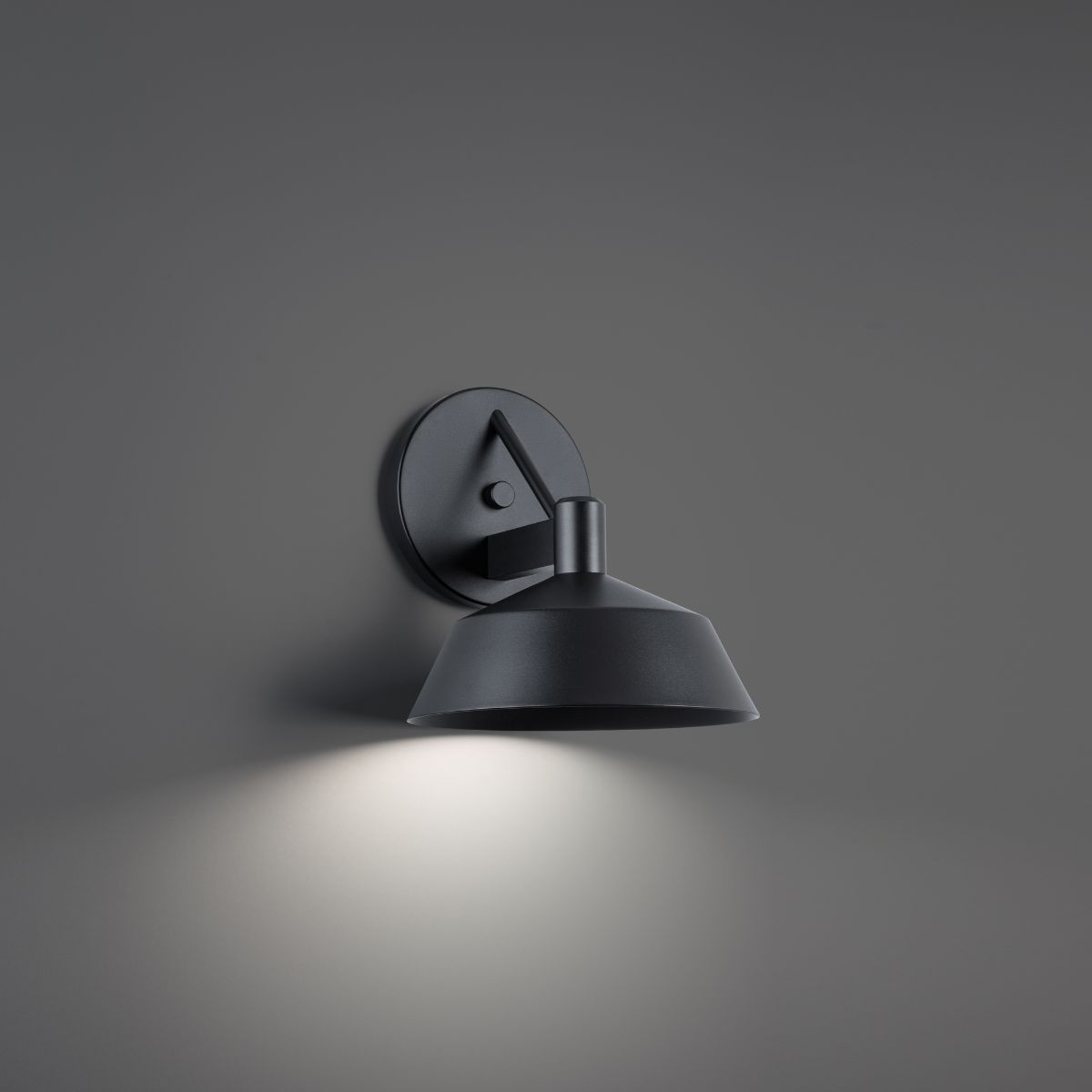 Rockport 11 in. LED Outdoor Wall Sconce 3000K Black Finish - Bees Lighting