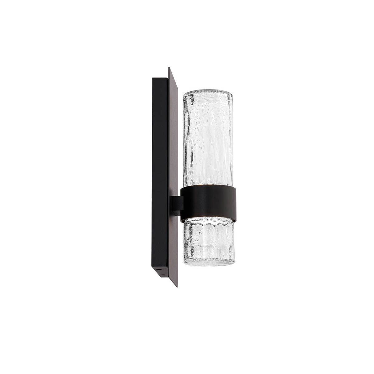 Beacon 13 In. LED Outdoor Wall Sconce Black Finish