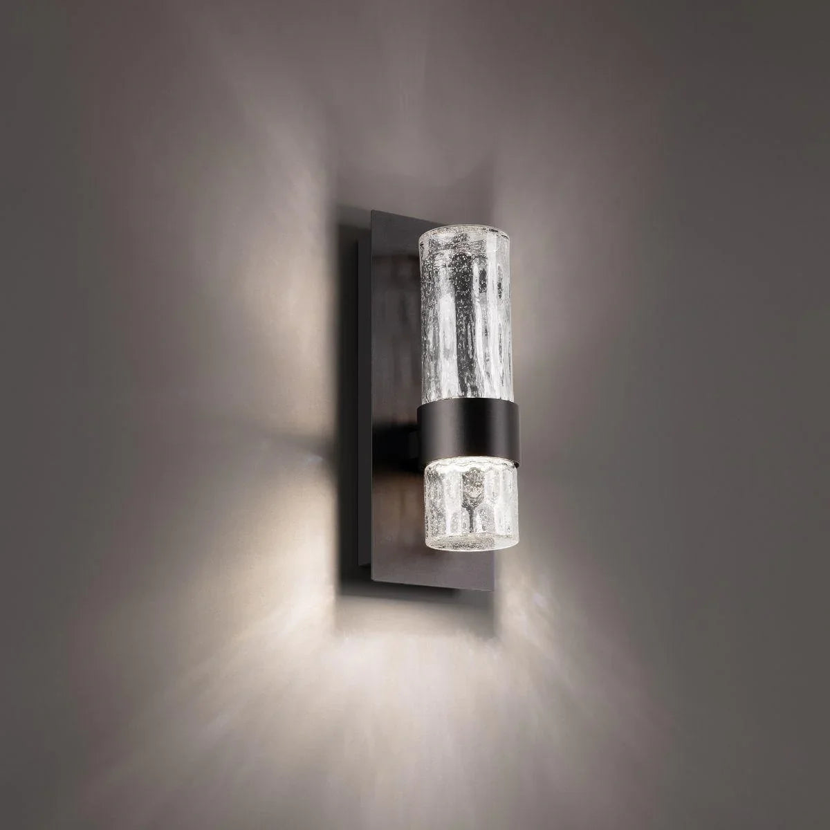 Beacon LED Outdoor Wall Sconce Black Finish - Bees Lighting