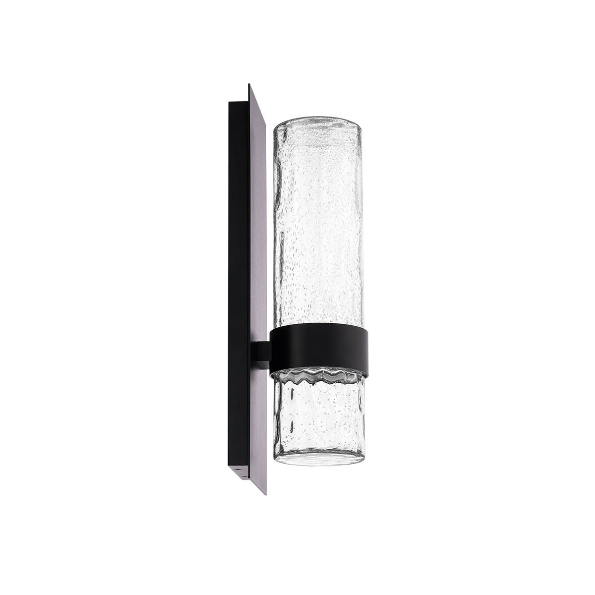 Beacon 18 In. LED Outdoor Wall Sconce Black Finish