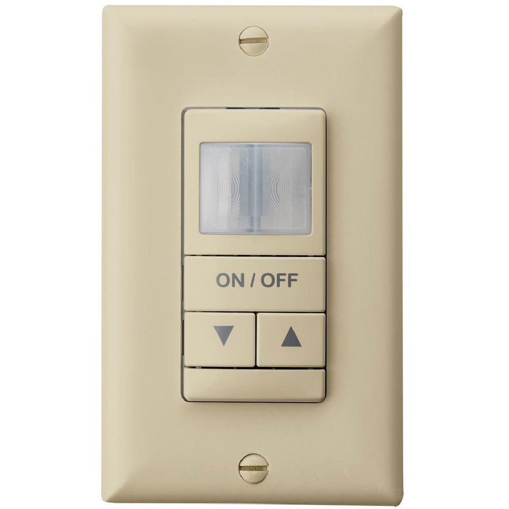 Single Pole Dual Detection Wall Switch Occupancy Sensor with Dimming
