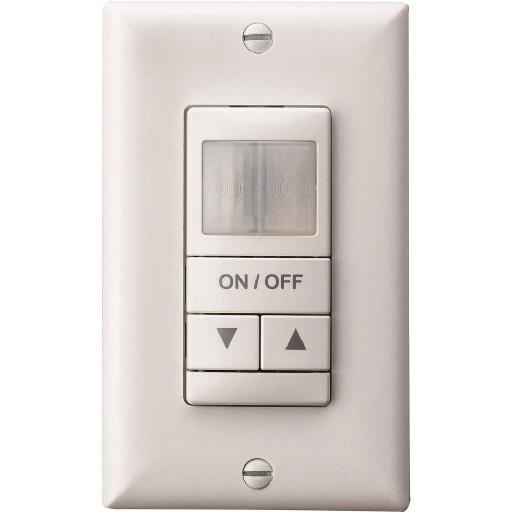 Single Pole Dual Detection Wall Switch Occupancy Sensor with Dimming
