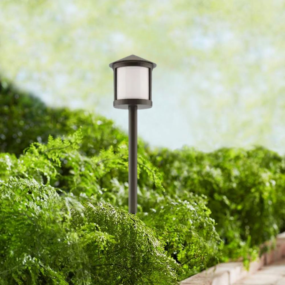 WAC Lighting 21 in. 5CCT LED Adjustable Contemporary Path Light in Bronze