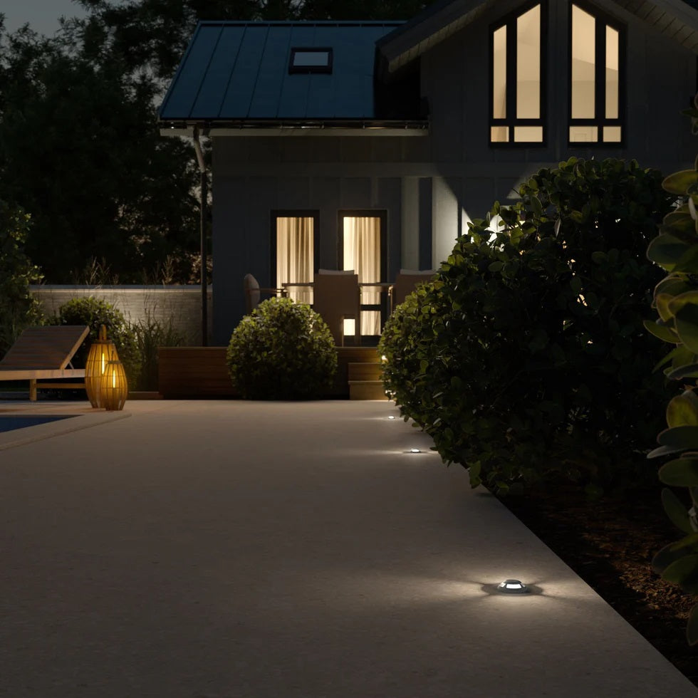 Divaled - LED Multi Directional Well Light, Natural Brass | Bees Lighting