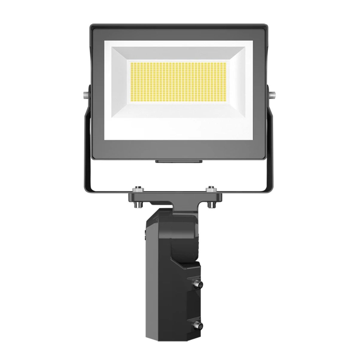 LED Flood Light, 60W, 8300 Lumens, 30K/40K/50K, Slipfitter, Bronze, 120-277V - Bees Lighting