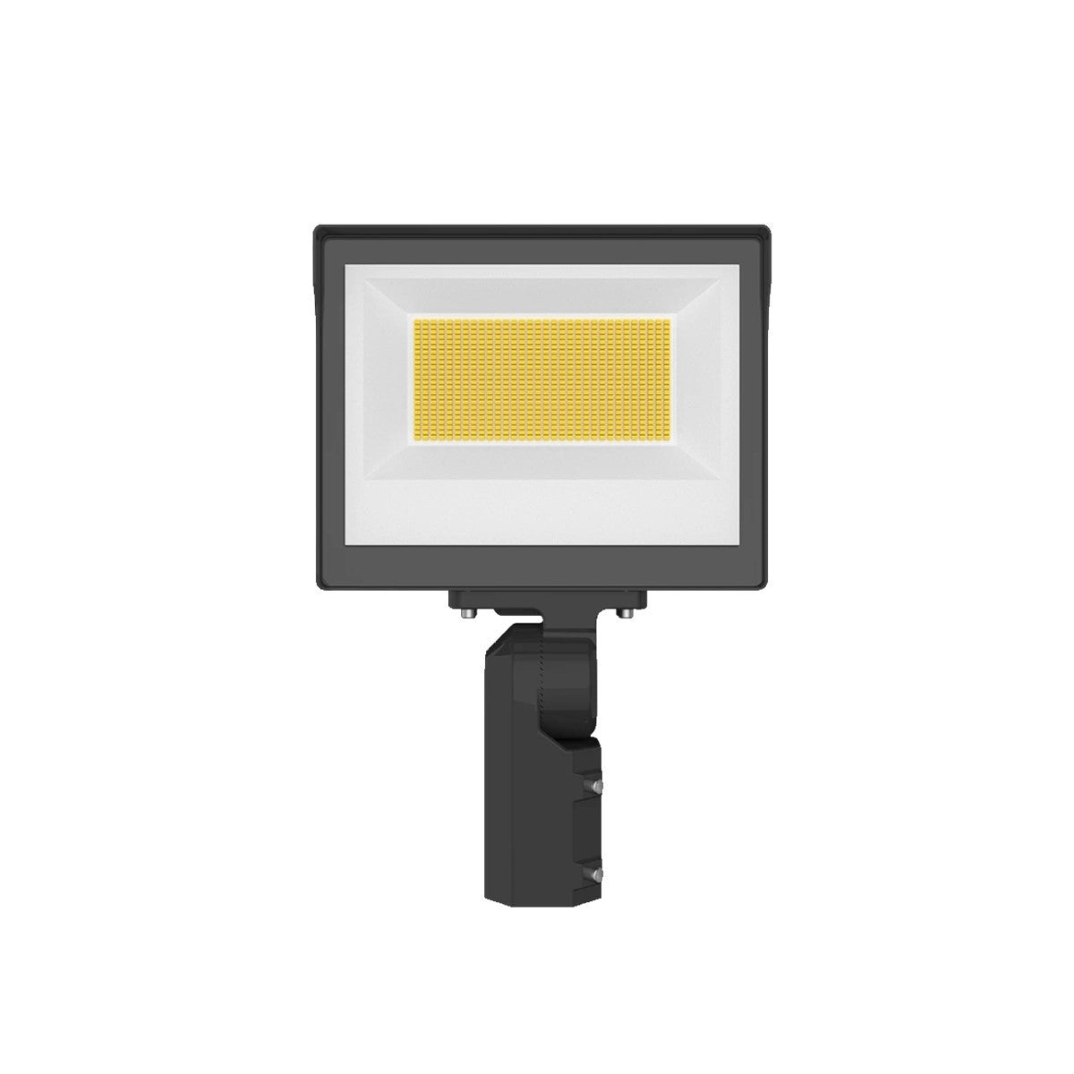 LED Flood Light, 50/75/105W, 14100 Lumens, 30K/40K/50K, Slipfitter Mount, Bronze, 120-277V - Bees Lighting