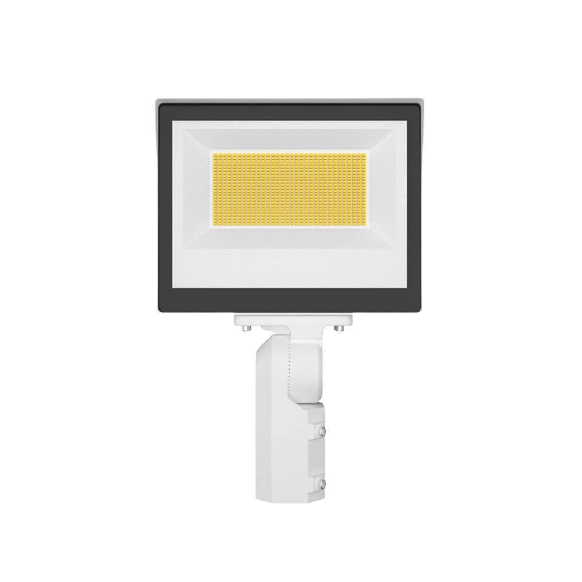 LED Flood Light, 70/100/140W, 19000 Lumens, 30K/40K/50K, Slipfitter Mount, White, 120-277V - Bees Lighting